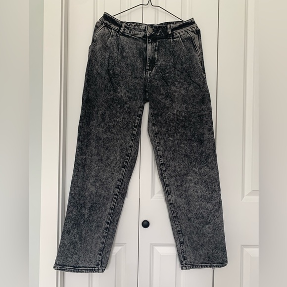 Michael Kors black/grey mom fit jeans size 4 - Picture 1 of 10
